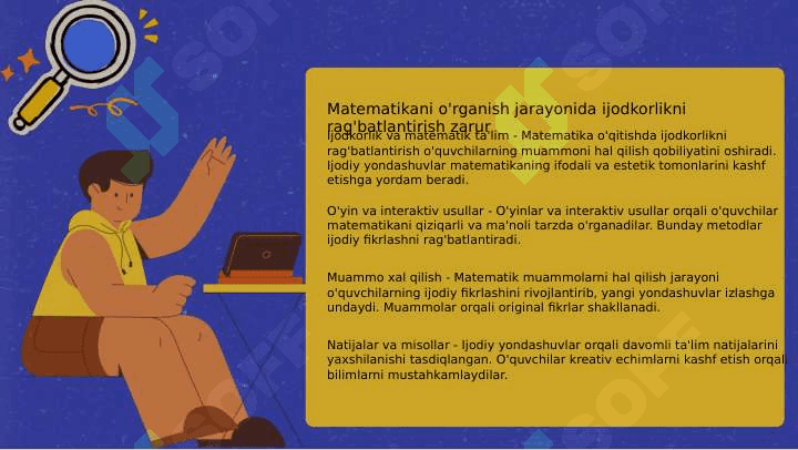 Maktabgacha yoshdagi bolalarni matematikaga oʻrgatishning zamonaviy metodlari 6