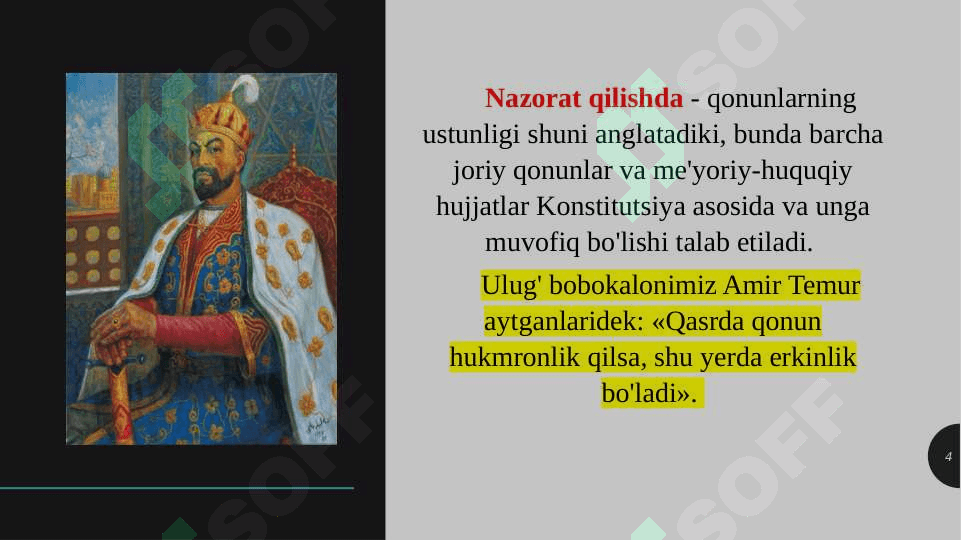 Maktabgacha ta`lim bo`limlari tomonidan maktabgacha ta`lim tashkilotlarini nazorat qilish 4