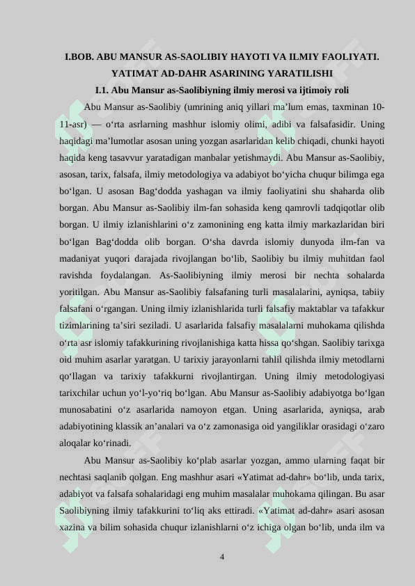 ABU MANSUR AS-SAOLIBIY VA UNING YATIMAT AD-DAHR ASARI 4