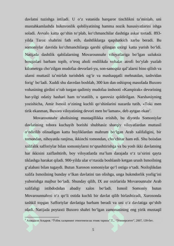 Somoniylar davlati boshqaruv shakli va mudofaa tizimi 5