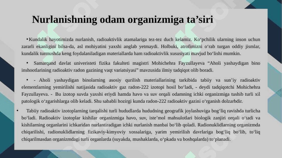 Nurlanishga qarshi organizimning biologik kurashi 3