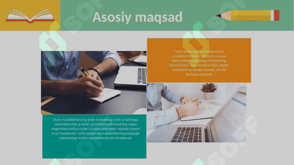 Sharq allomalari asarlarida ta'lim-tarbiya masalalari Uroqov Xayrullaxon tayyorladi 4