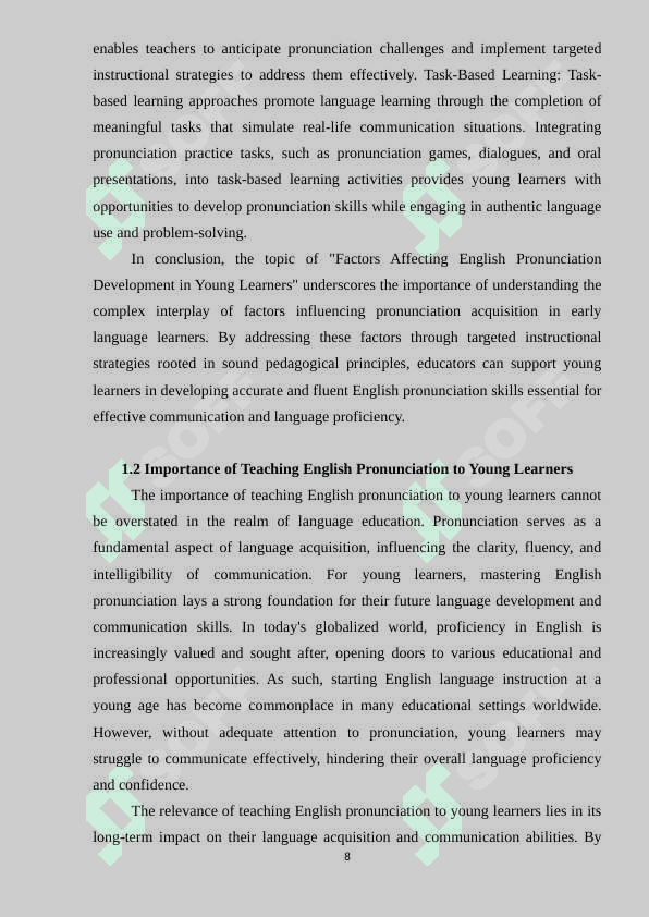 To The Young Learners  To Teach The English Pronunciation 8