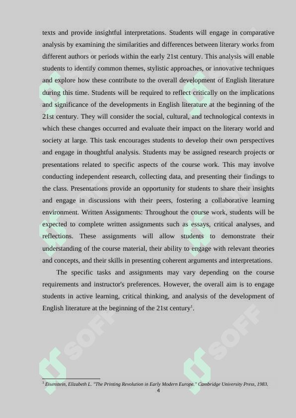 THE DEVELOPMENT OF ENGLISH LITERATURE IN THE EARLY TWENTY-FIRST CENTURY 3