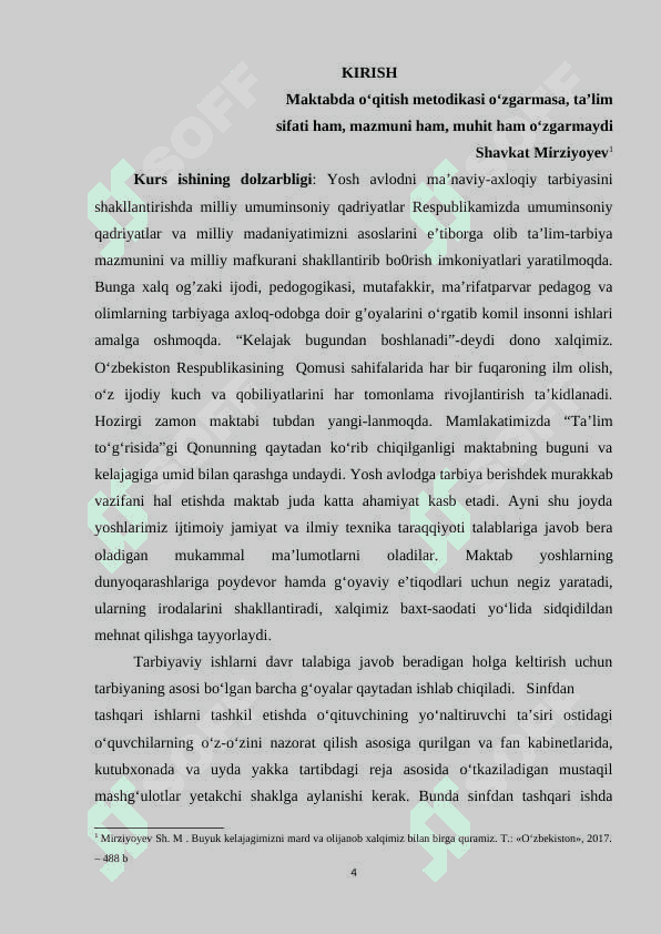 BOSHLANGʻICH SINFLARDA OʻQUV-TARBIYAVIY ISHLARGA RAHBARLIK QILISHNING QONUN-QOIDALARI 3