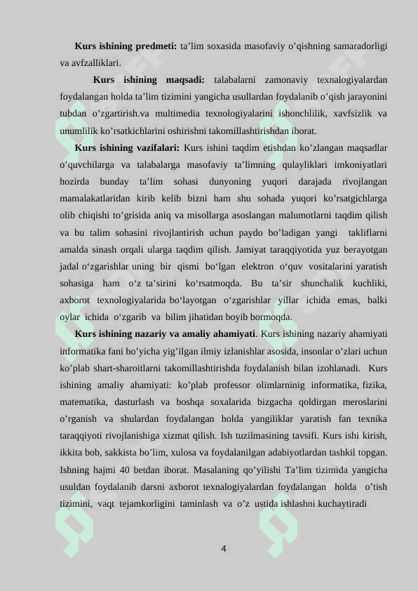 Ta’lim menejmentini o’qitishda masofaviy ta’limdan foydalanish yo’llari 4