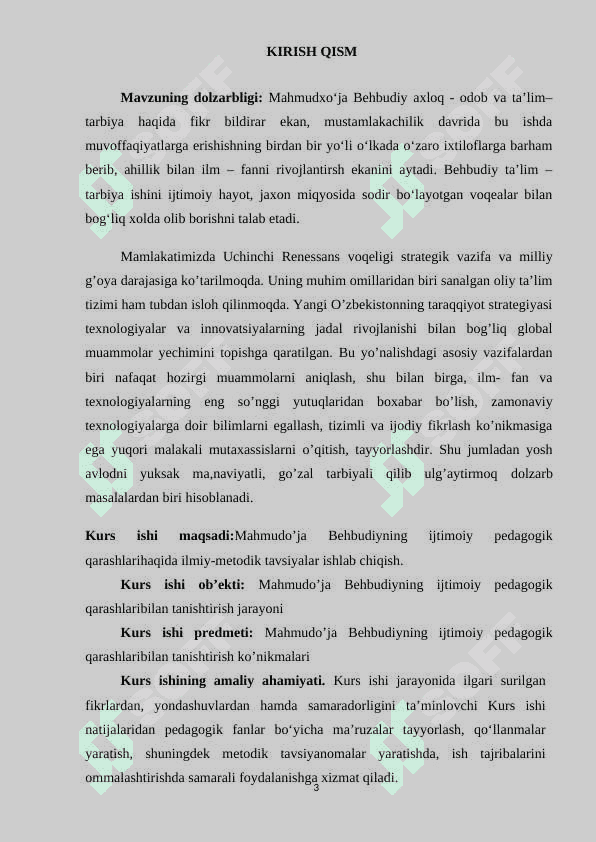 Mahmudo’ja Behbudiyning ijtimoiy pedagogik qarashlari 3