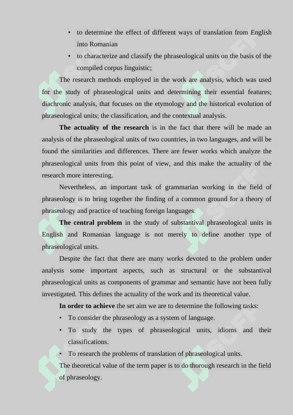 Course work Phraseologik units with the component Denoting Names 3