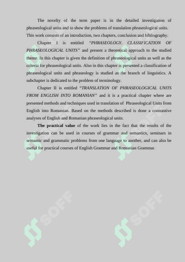 Course work Phraseologik units with the component Denoting Names 4