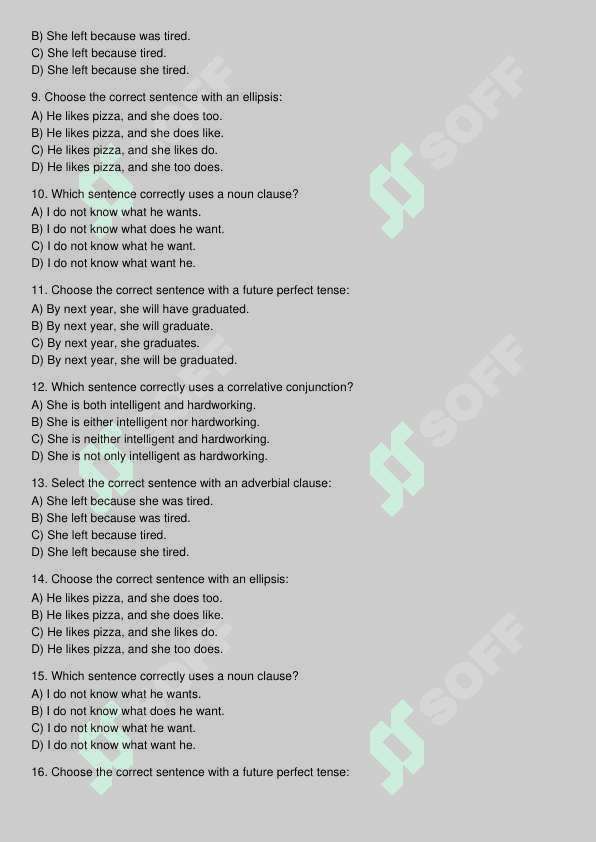 Ingliz tili test 2