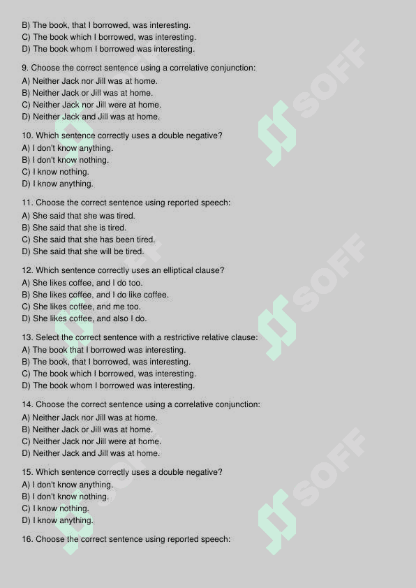 Ingliz tili test 2