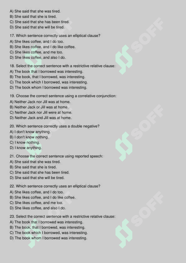 Ingliz tili test 3