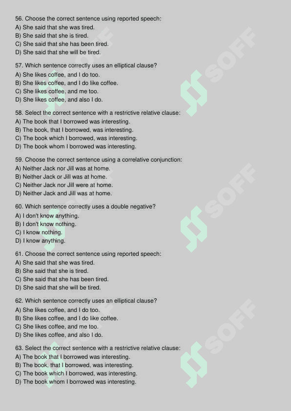 Ingliz tili test 8