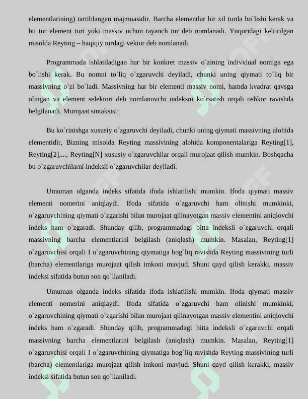 Dinamik massivlarga xotira ajratish uchun malloc() ishlatiladigan funksiyaning vazifasi 4
