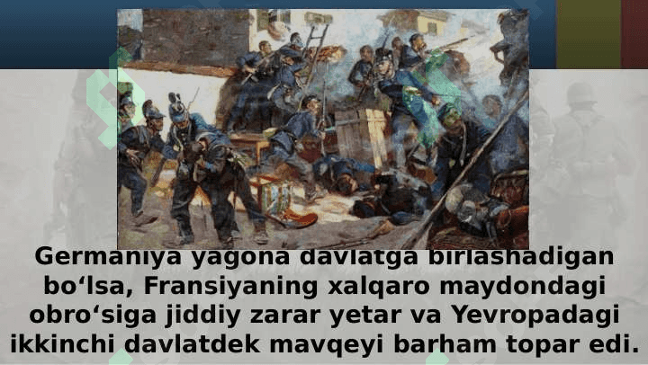 Fransiya Prussiya urushi va uning yakunlari 5