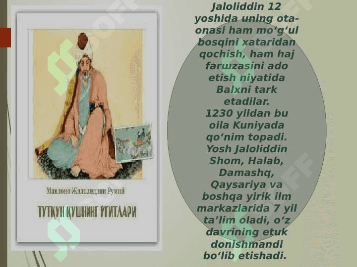 Jaloliddin Rumiyning falsafiy qarashlari 5