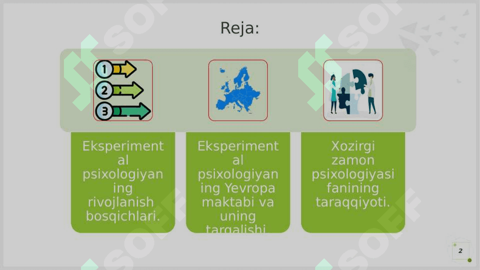 Eksperimental psixologiya: tushuncha tarixi 2