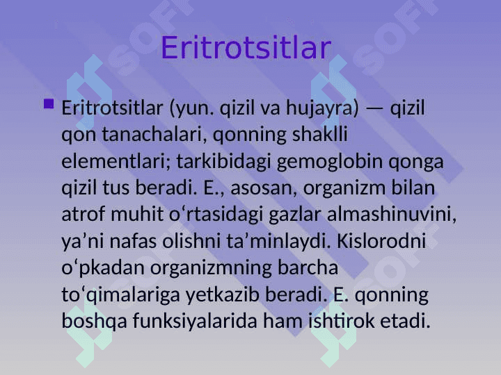 eritropoezga dorilar slayd 4