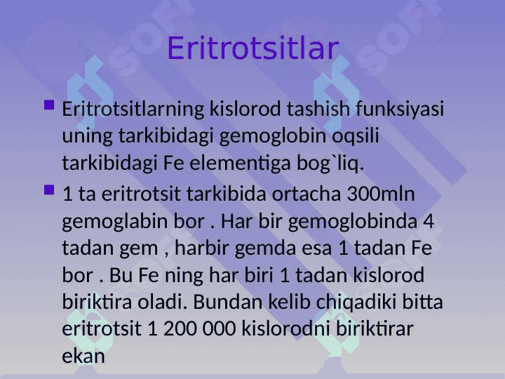 eritropoezga dorilar slayd 7