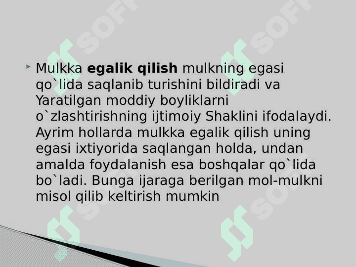IQTISODIYOTNI ISLOX QILISHDA MULKCHILIKNING O’RNI 3