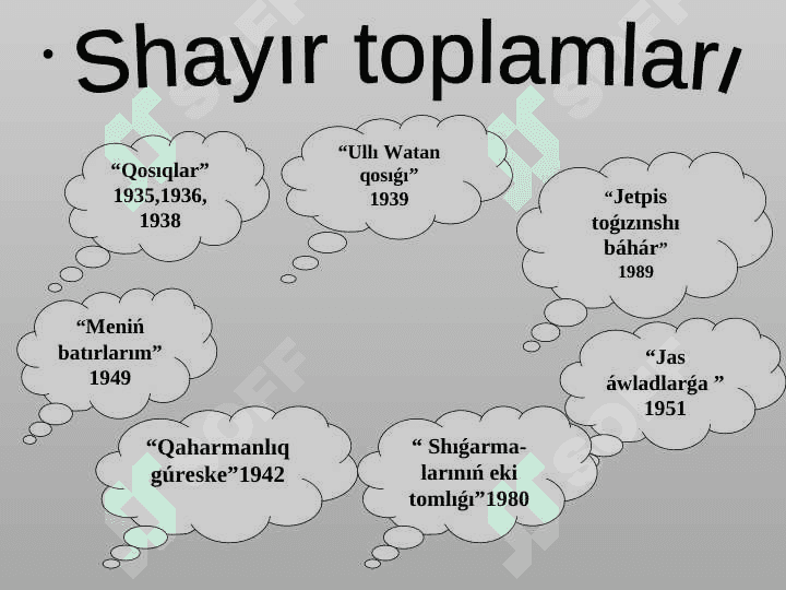 Jolmurza Aymurzaev ómiri hám dóretiwshiligi 6