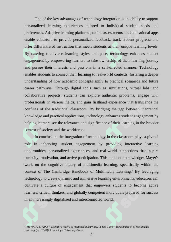 The use of technology in English language teaching 6