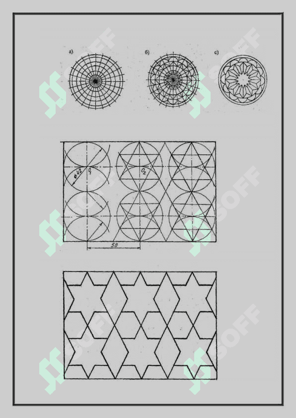 Tayoqchalardan shakllar hosil qilish geometrik shakllar rasmini chizish didakrik o'yinlardan foydalanish 8