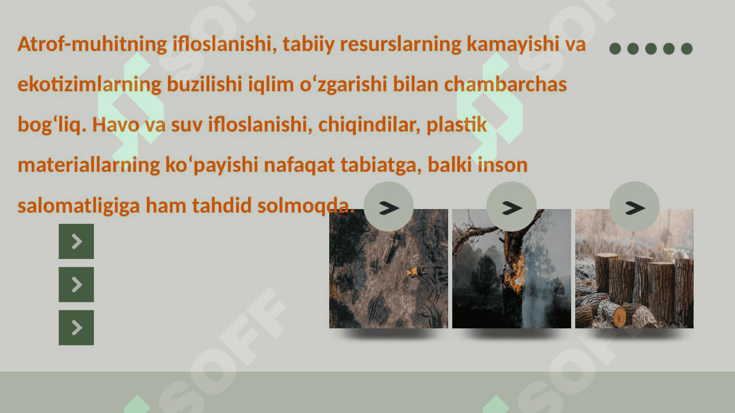 Iqlim oʻzgarishi va atrof muhit 3