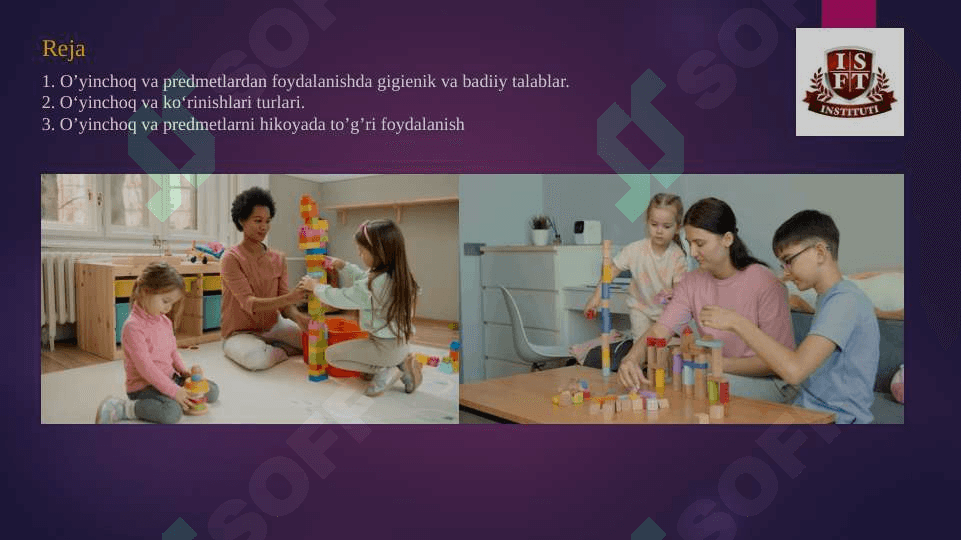Oʻyinchoq va predmetlarga qarab hikoya tuzishga oʻrgatish 2