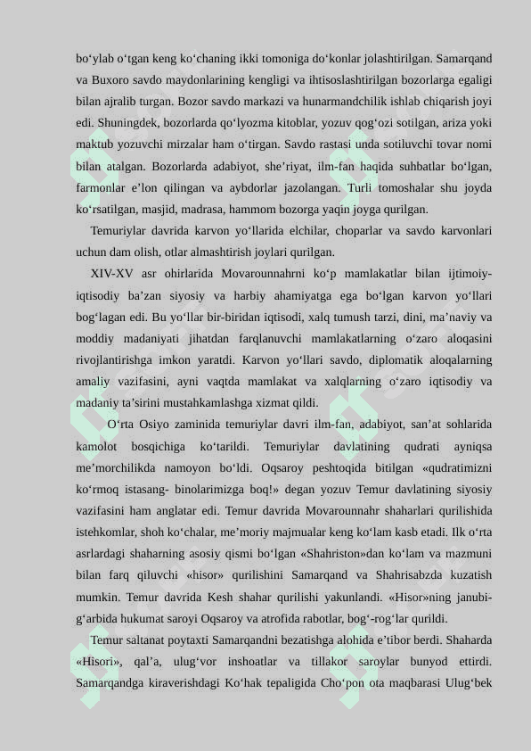 TEMUR VA TEMURIYLAR DAVRI MADANIYATI 4