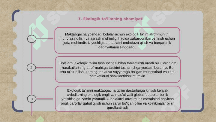 Mavzu: Maktabgacha yoshdagi bolalarda axloqiy sifatlarni tarbiyalash. 2