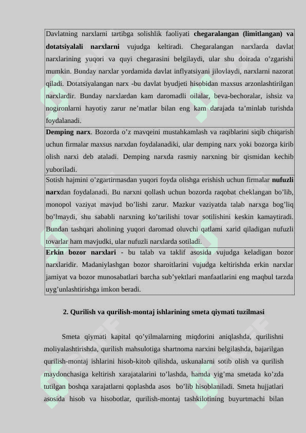 Qurilishda narx shakllanishi va smeta ishi 6