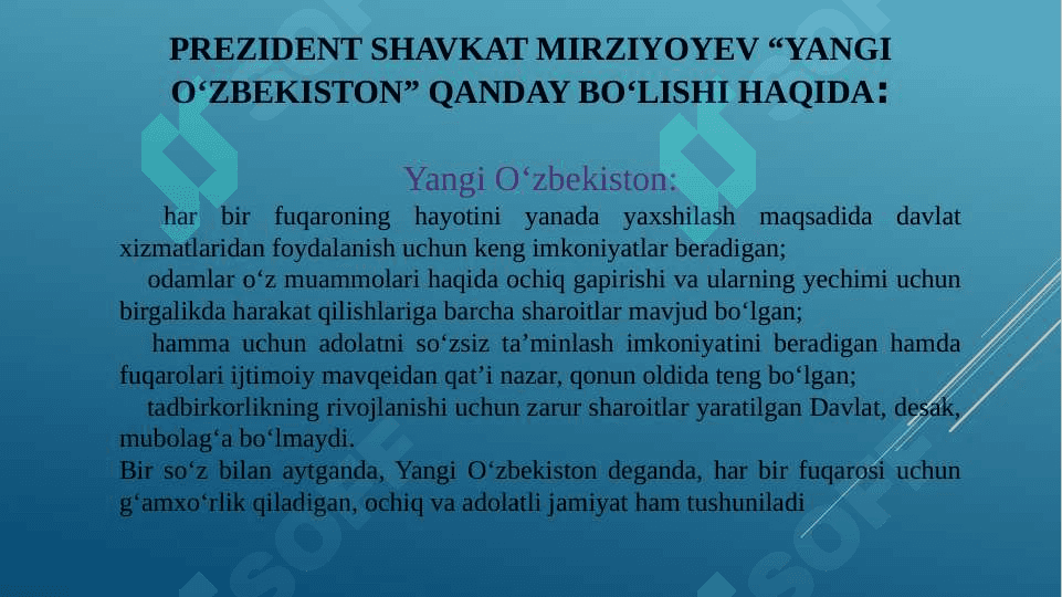 BIR BO‘LSAK – YAGONA XALQMIZ, BIRLASHSAK – VATANMIZ 3