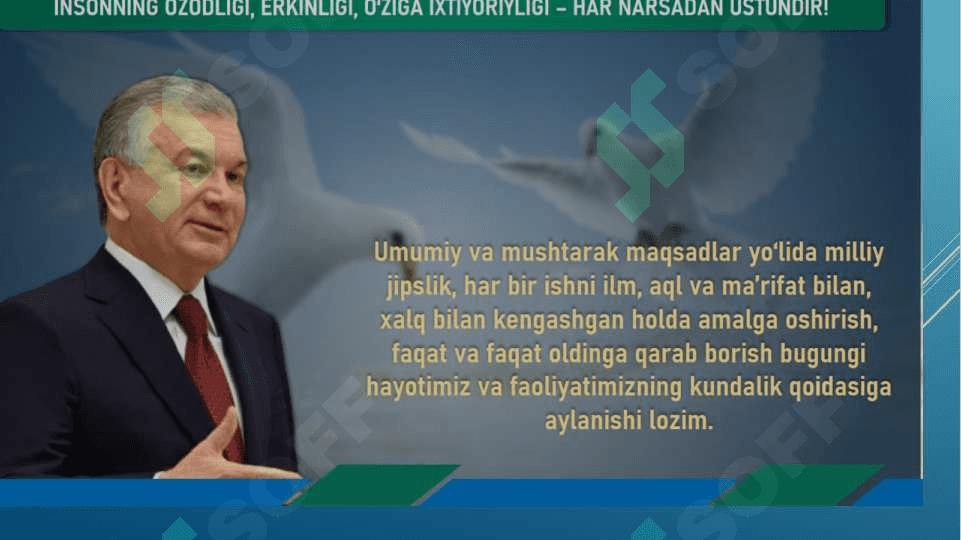 BIR BO‘LSAK – YAGONA XALQMIZ, BIRLASHSAK – VATANMIZ 4