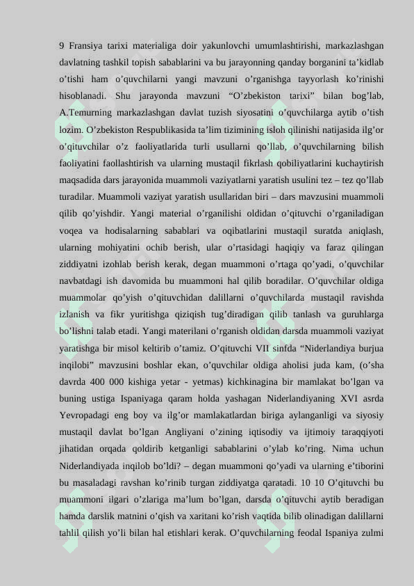 OʻQUVCHILARNI INDIVIDUAL HUSUSIYATLARINI OʻRGANISH USULLARI 8