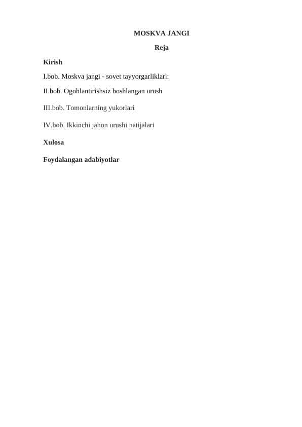 MOSKVA JANGI