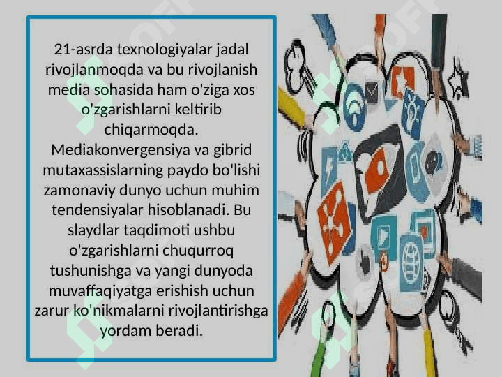 Mediakonvergensiya va Gibrid Mutaxassislar: Yangi Dunyo 3