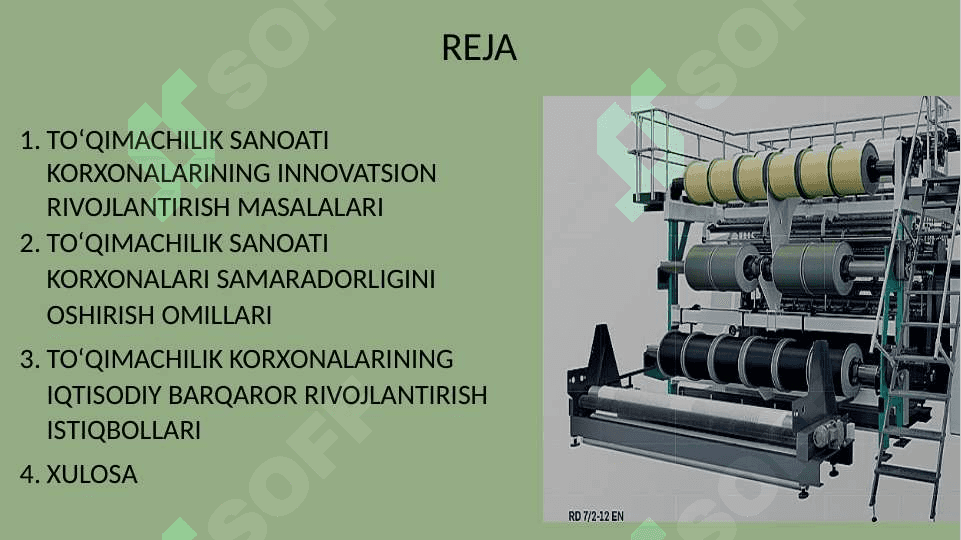 Xalqaro trikotaj sanoatining rivojlanish bosqichlari 2