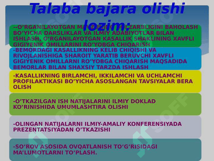Yuqumli bo'lmagan kasalliklarining profilaktikasining gigiyenik jihatlari 5