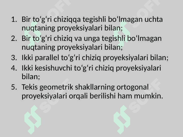 Tekisliklar 5