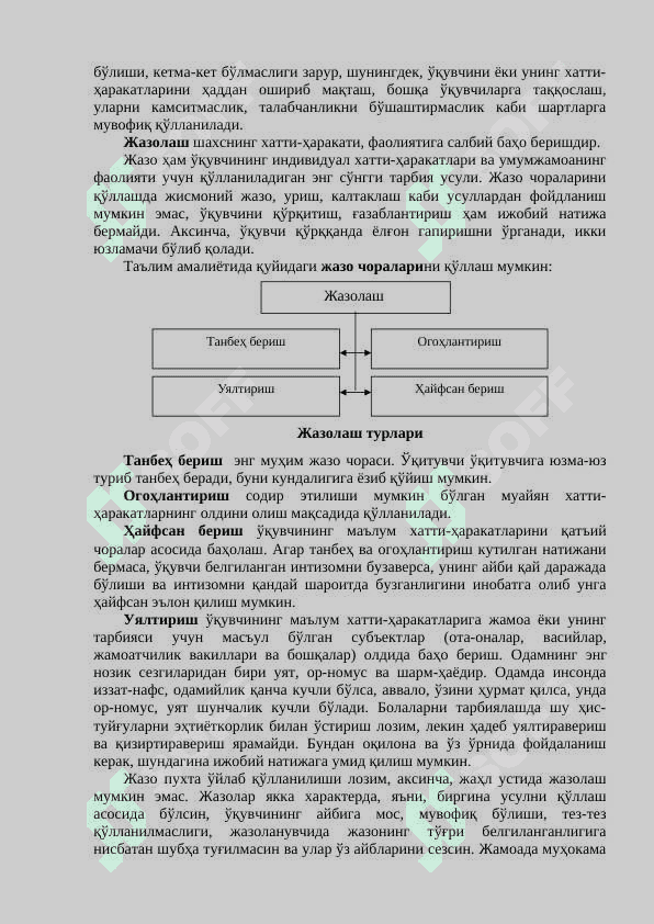 Тарбия методлари ва воситалари 7