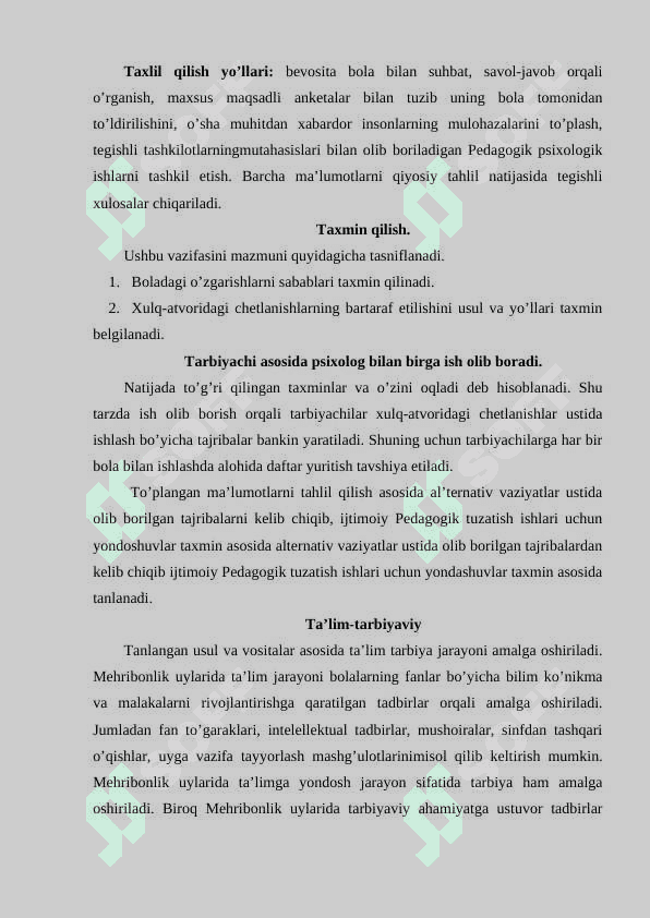 MEHRIBONLIK UYLARIDA TARBIYAVIY ISHLARNI TASHKIL ETISHNING OʻZIGA XOSLIGI 6
