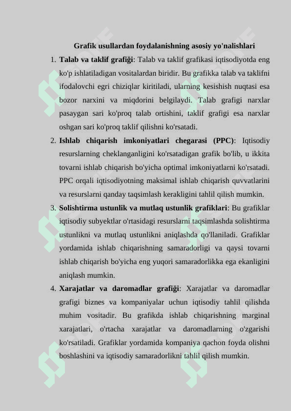 Iqtisodiy masalalarni grafik usulda yechish va tahlil qilish 3
