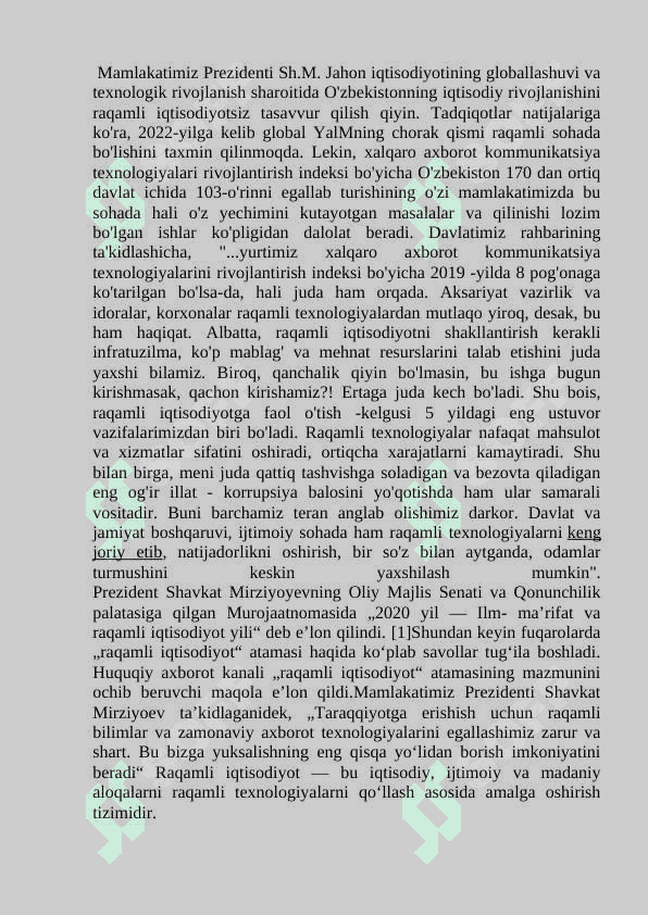 Raqamli iqtisodiyotdagi sanoat deformatsiyasi. 4