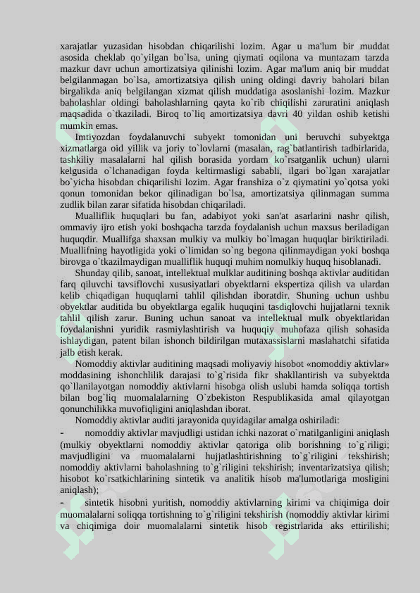 Tijorat banklarining nomoddiy aktivlaring auditi 7