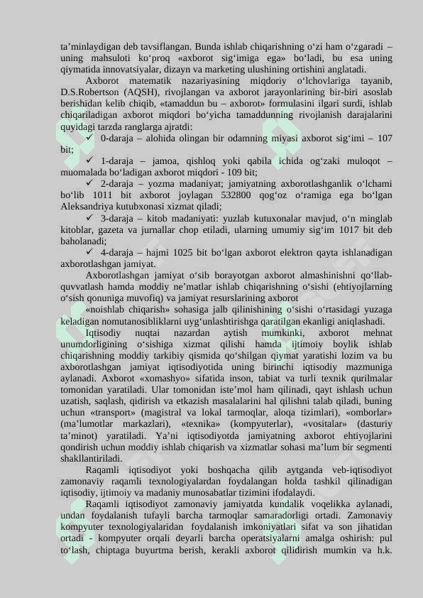 RAQAMLI IQTISODIYOT FANIGA KIRISH 2