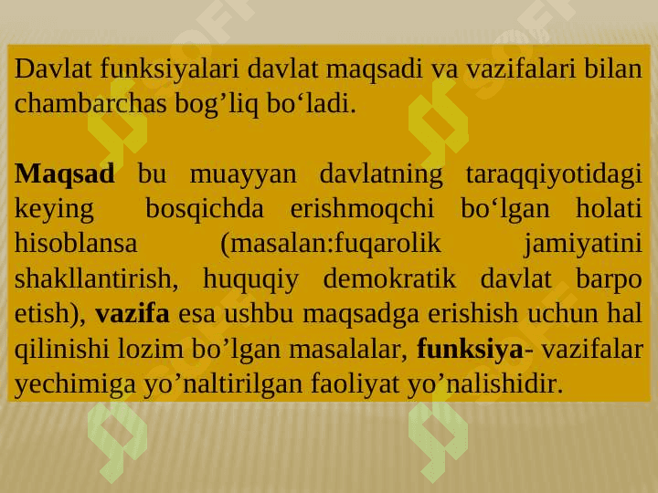 Davlat institutsional tashkilot sifatida 3