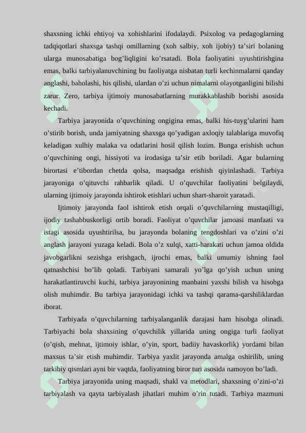 Tarbiyaviy ishlar metodikasi  fani haqida tushuncha 2