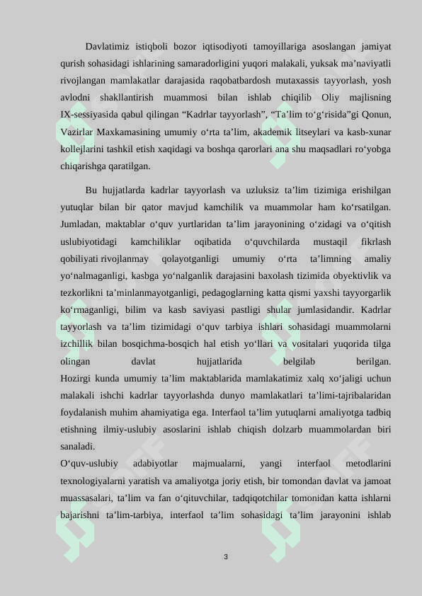 BOSHLANG‘ICH SINFLARDA MATEMATIKA O‘QITISHDA KOMPETENSIYAVIY YONDASHUV 3