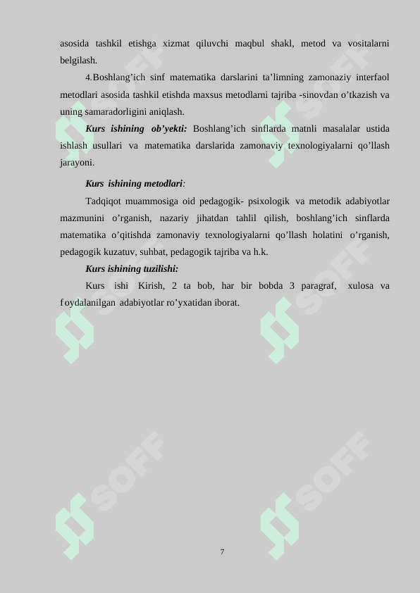 Boshlang'ich sinflarda matnli masalalar yechish metodlari 5